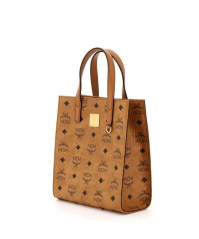MCM Klassik Mini Visetos Tote Bag