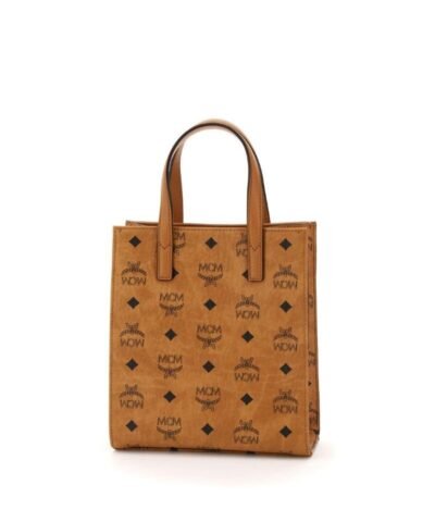 MCM Klassik Mini Visetos Tote Bag