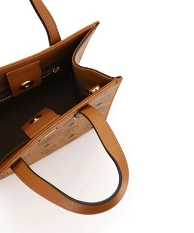 MCM Klassik Mini Visetos Tote Bag