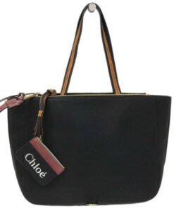CHLOE Faux-Leather Tote Bag