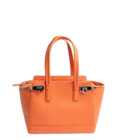 Salvatore Ferragamo Tote Verve Small Light Zip-Side Tote Bag