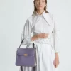 Tory Burch Lee Radziwill Pebbled Small Double Bag