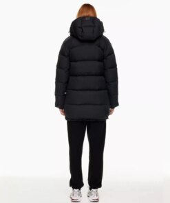Aritzia The Super Puff™ Black Mid-Length Goose-Down Puffer Jacket