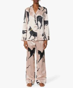 Olivia Von Halle Lila Sia Silk Pyjama Set