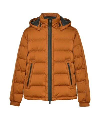 Zegna Outdoor Capsule Quilted Puffer Jacket In Brown