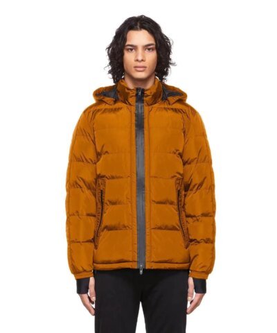 Zegna Outdoor Capsule Quilted Puffer Jacket In Brown
