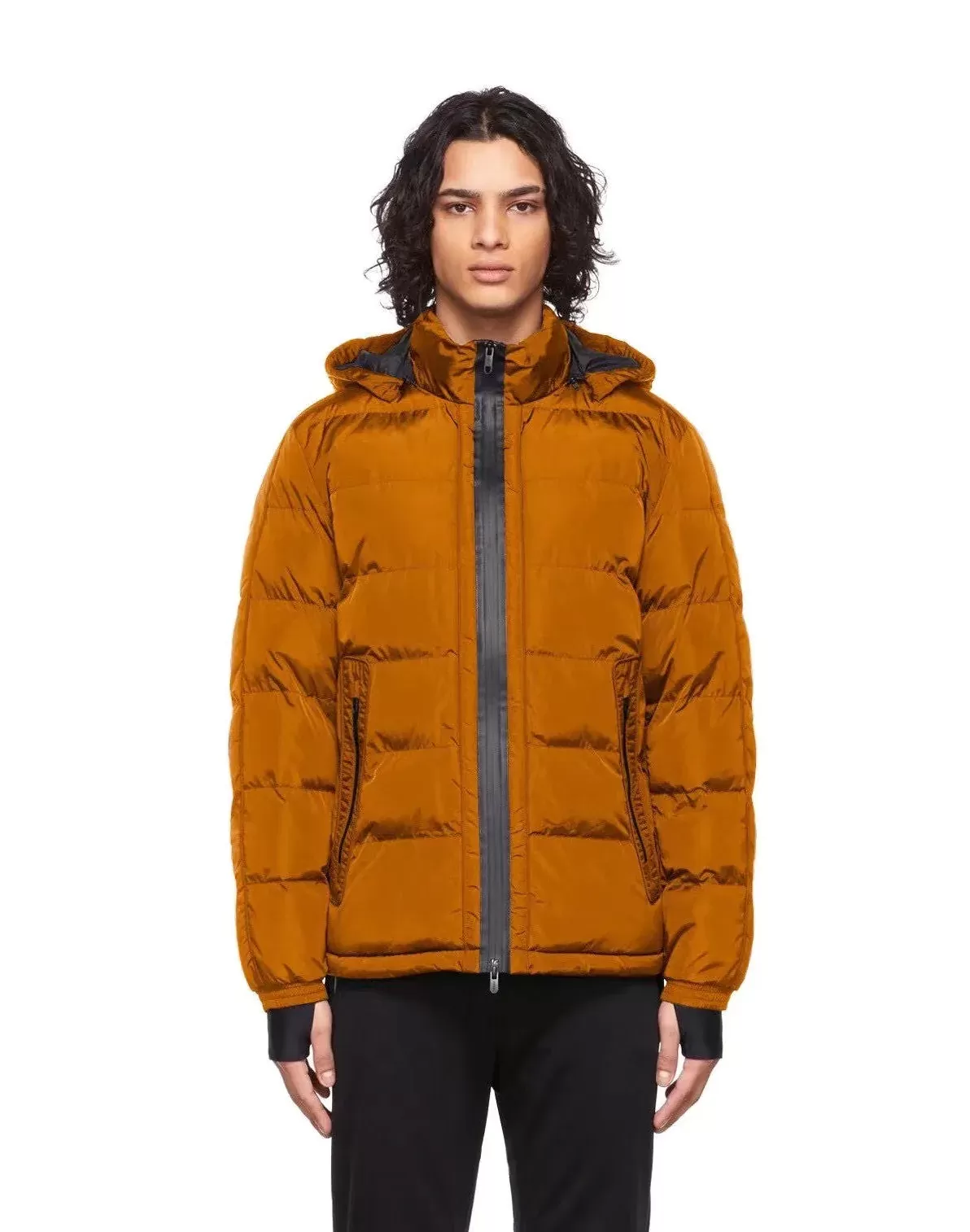 Zegna Outdoor Capsule Quilted Puffer Jacket In Brown