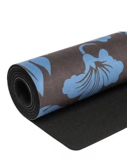 Prada Blue Flowers Yoga Mat