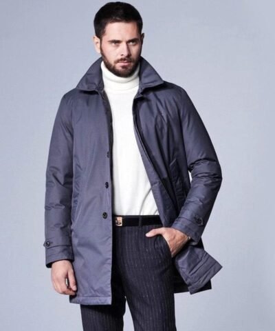 Montecore Men's Grey Down Jacket