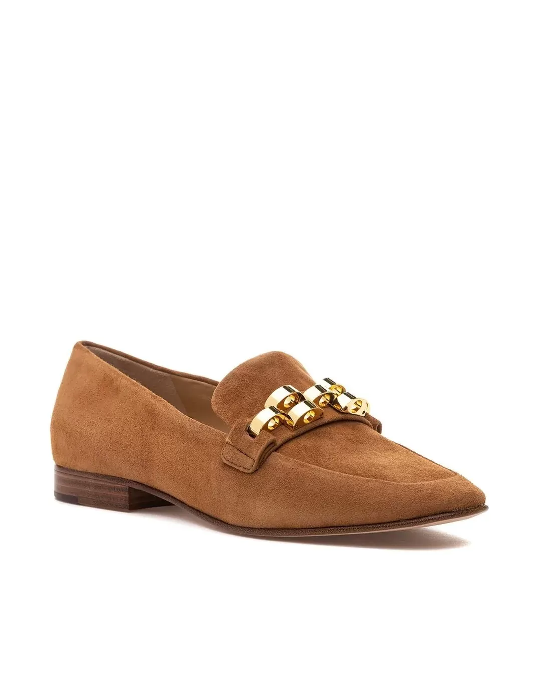 Veronica Beard Alire Loafer, Caramel Suede