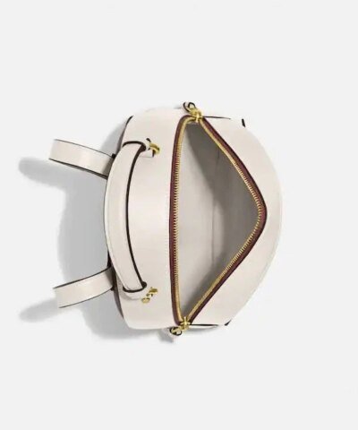 Coach Jordyn Backpack In Signature Canvas With Varsity Motif