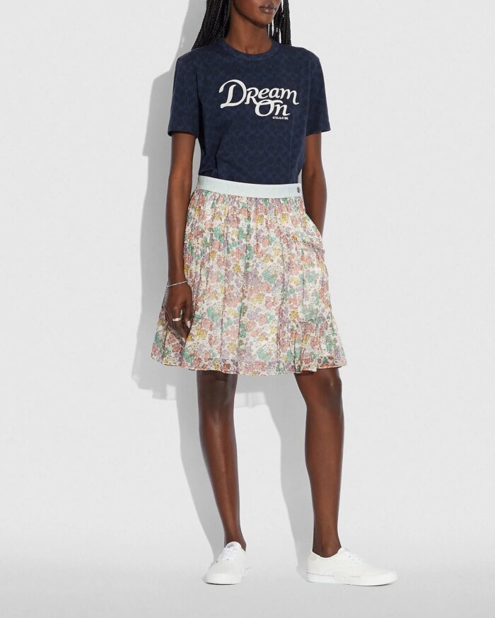 Coach Dream T Shirt In Organic Cotton