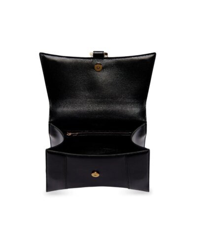 Balenciaga Hourglass Small Handbag in black