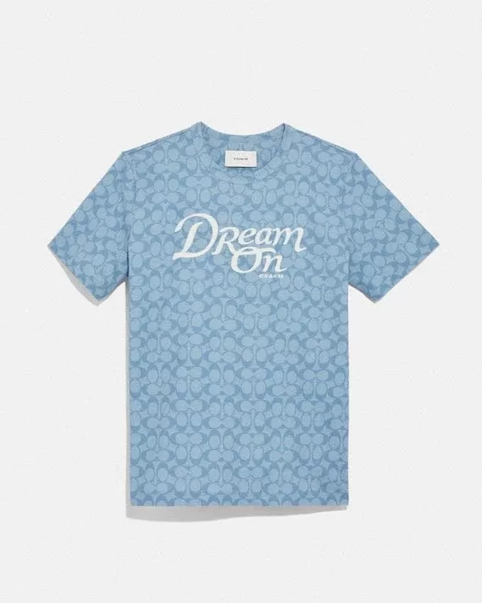 Coach Dream T Shirt In Organic Cotton