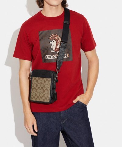 Coach Sullivan Crossbody In Blocked Signature Canvas