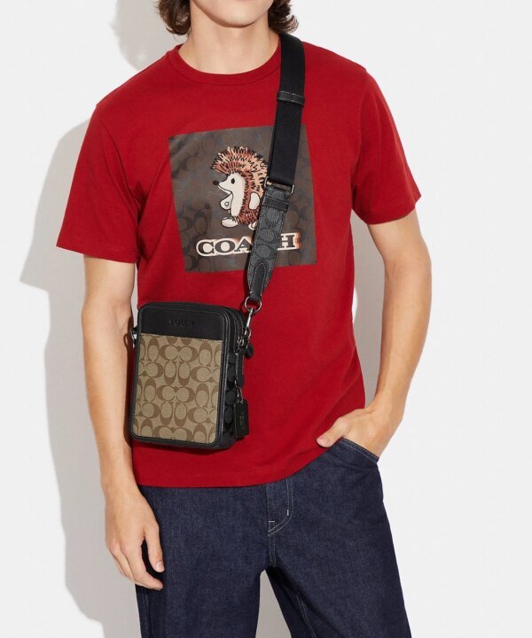 Coach Sullivan Crossbody In Blocked Signature Canvas