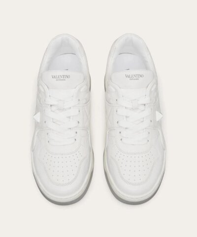 Valentino Women's ONE STUD Low-Top Nappa Sneaker