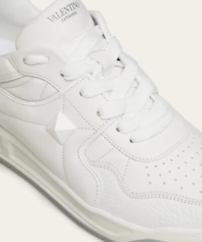 Valentino Women's ONE STUD Low-Top Nappa Sneaker