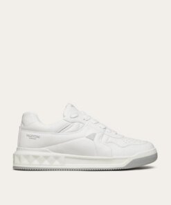 Valentino Men's ONE STUD Low-Top Nappa Sneaker