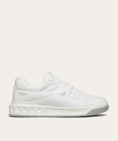 Valentino Men's ONE STUD Low-Top Nappa Sneaker
