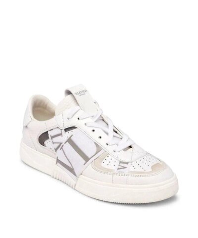 Valentino Women's VL7N Sneaker In Banded Calfskin Leathers