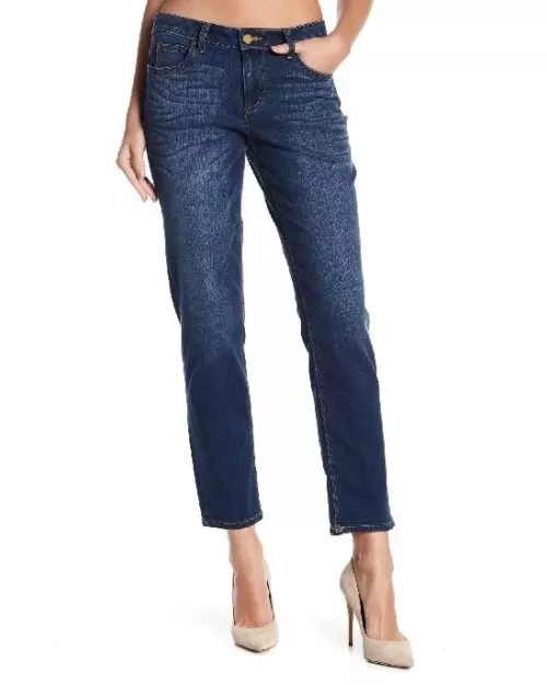 Two by Vince Camuto Stretch Boyfriend Jeans