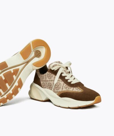 Tory Burch T Monogram Good Luck Trainer