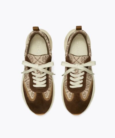 Tory Burch T Monogram Good Luck Trainer