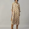 Tory Burch Silk Satin Shirtdress