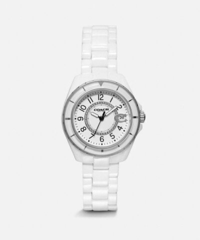 Coach Preston Sport White Watch, 32mm