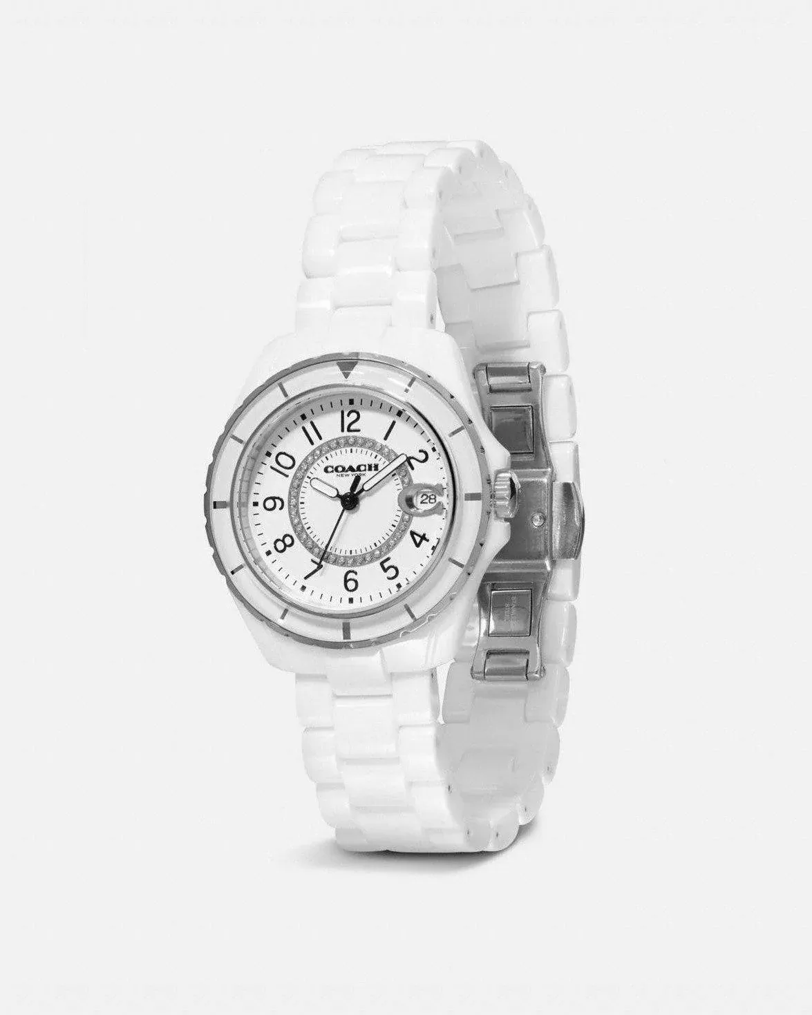 Coach Preston Sport White Watch, 32mm