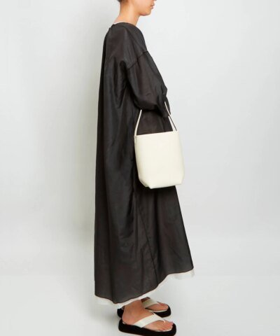 The Row Small N/S Park Tote in Leather