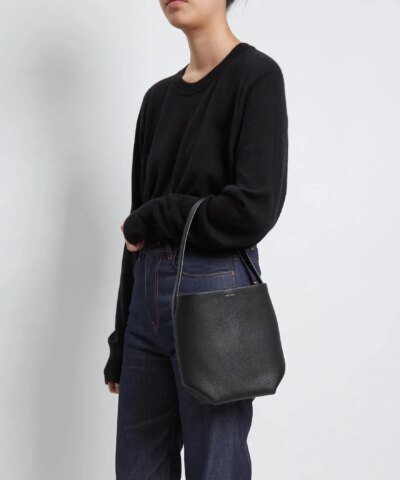 The Row Small N/S Park Tote in Leather