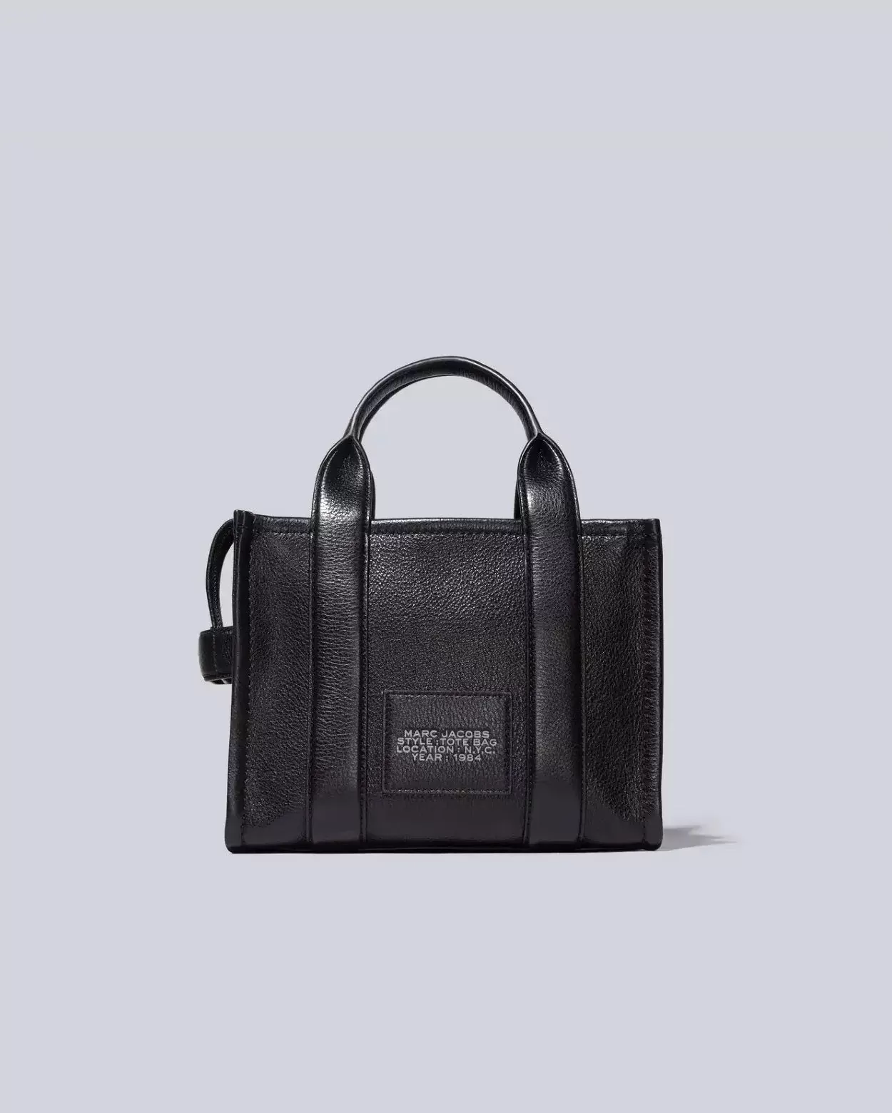 Marc Jacobs The Black Leather Mini Tote Bag