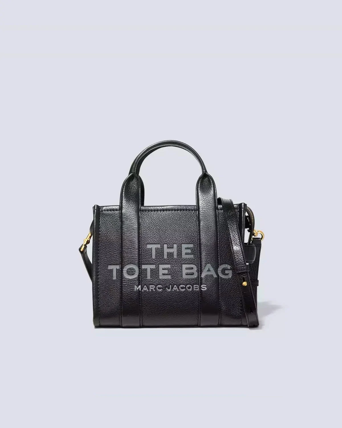 Marc Jacobs The Black Leather Mini Tote Bag