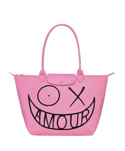 Longchamp X Andre Mr. A Love Shopping Bag Large