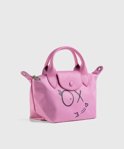 Longchamp x André Saraiva – Le Pliage André Top Handle Bag