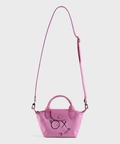 Longchamp x André Saraiva – Le Pliage André Top Handle Bag