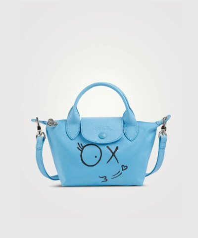 Longchamp x André Saraiva – Le Pliage André Top Handle Bag