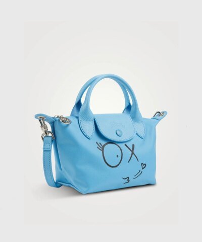 Longchamp x André Saraiva – Le Pliage André Top Handle Bag