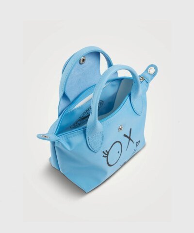 Longchamp x André Saraiva – Le Pliage André Top Handle Bag