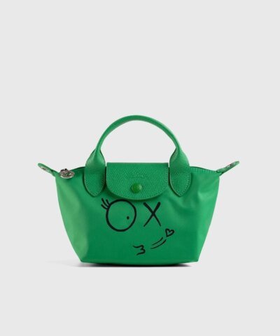 Longchamp x André Saraiva – Le Pliage André Top Handle Bag