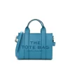 Marc Jacobs The Leather Mini Tote Bag In Barrier Reef
