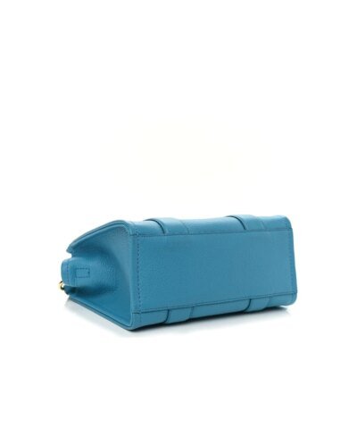 Marc Jacobs The Leather Mini Tote Bag In Barrier Reef