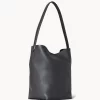 The Row Large N/S Park Tote in Leather