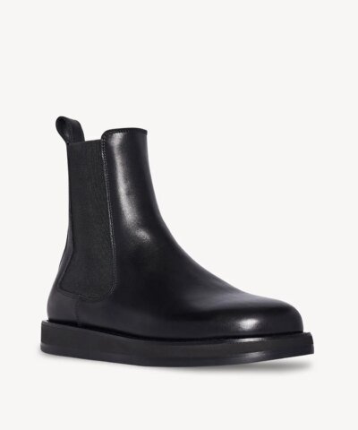 The Row Gaia Boot in Leather