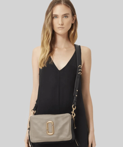 Marc Jacobs The Softshot 27 Leather Crossbody Bag
