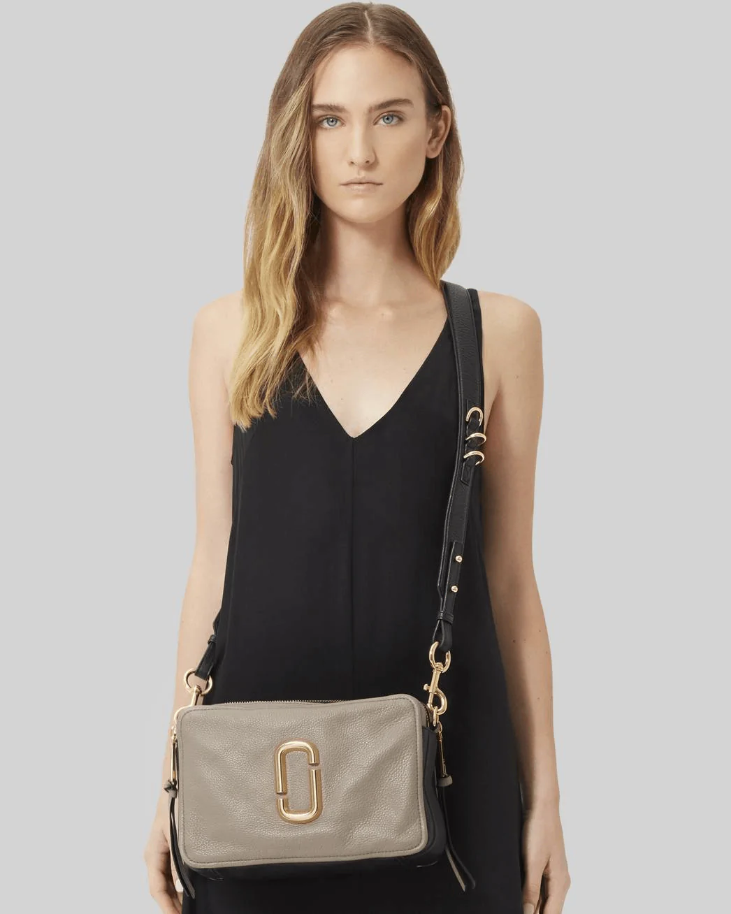 Marc Jacobs The Softshot 27 Leather Crossbody Bag