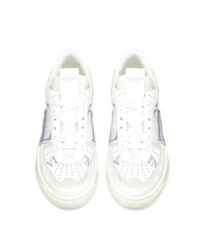 Valentino Women's VL7N Sneaker In Banded Calfskin Leathers