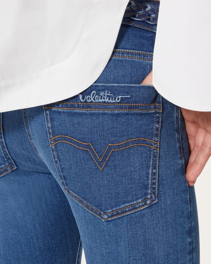 Valentino Blue Stretch Denim Jeans